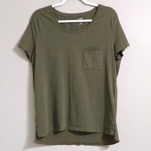 Olive Green Women's Top